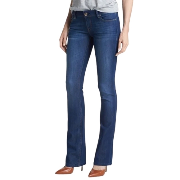 DL1961 Cindy Preppy City Chic Festival Business Casual Slim Boot Jeans - Women's - Picture 1 of 9